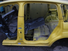 Часть порога с центральной стойкой левая Ford S Max